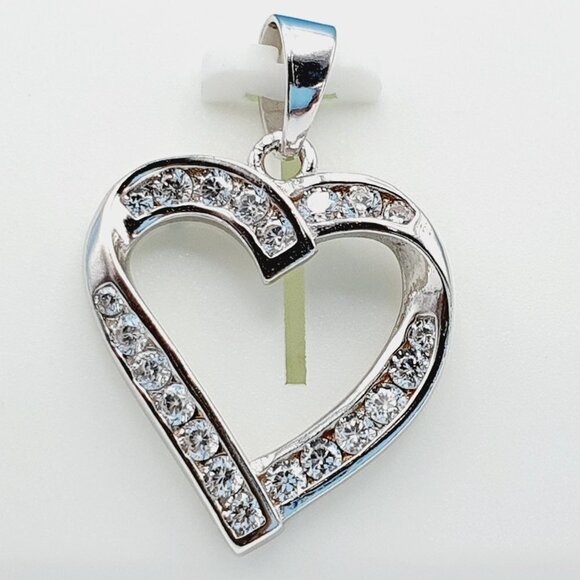 "925 Sterling Silver CZ Beautiful Pendant for Women, 1USPAR4091 - Picture 10 of 11